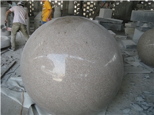 Natural Stone Waterfall Outdoor Wall Fountain Ball