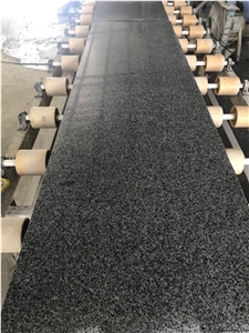 Polished Surface Chinese Grey Granite Slabs G654