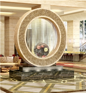 Sculptured Landscaping Fountains Custom Made