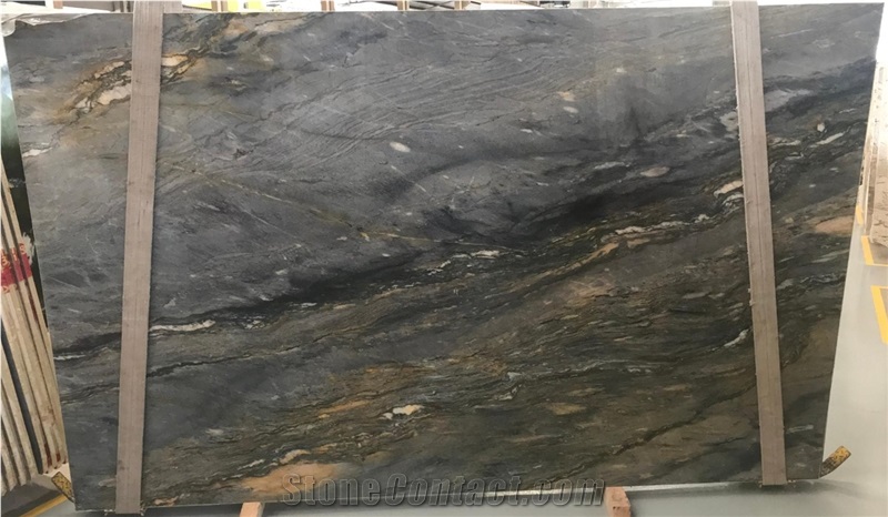 Blue Fire Quartzite Slabs