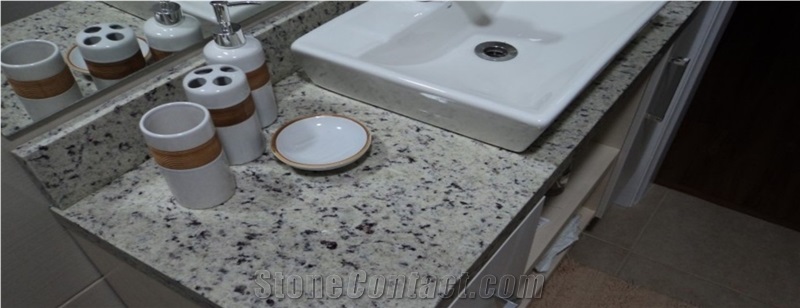 Dallas White Granite Blocks and Slabs