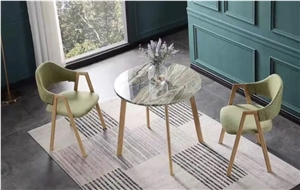 Anaisian Green Marble Table Cafe Countertops