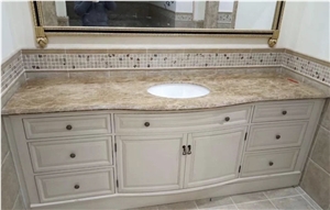 Crema Persia Royal Marble Bahtroom Vanity Tops