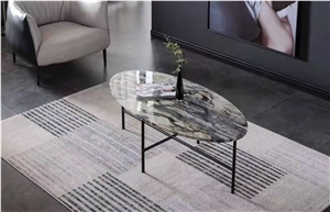 Maya Green Marble Table Top Countertops