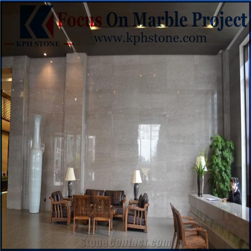 Polished Caesar Grey Stone Marble Wall Cladding