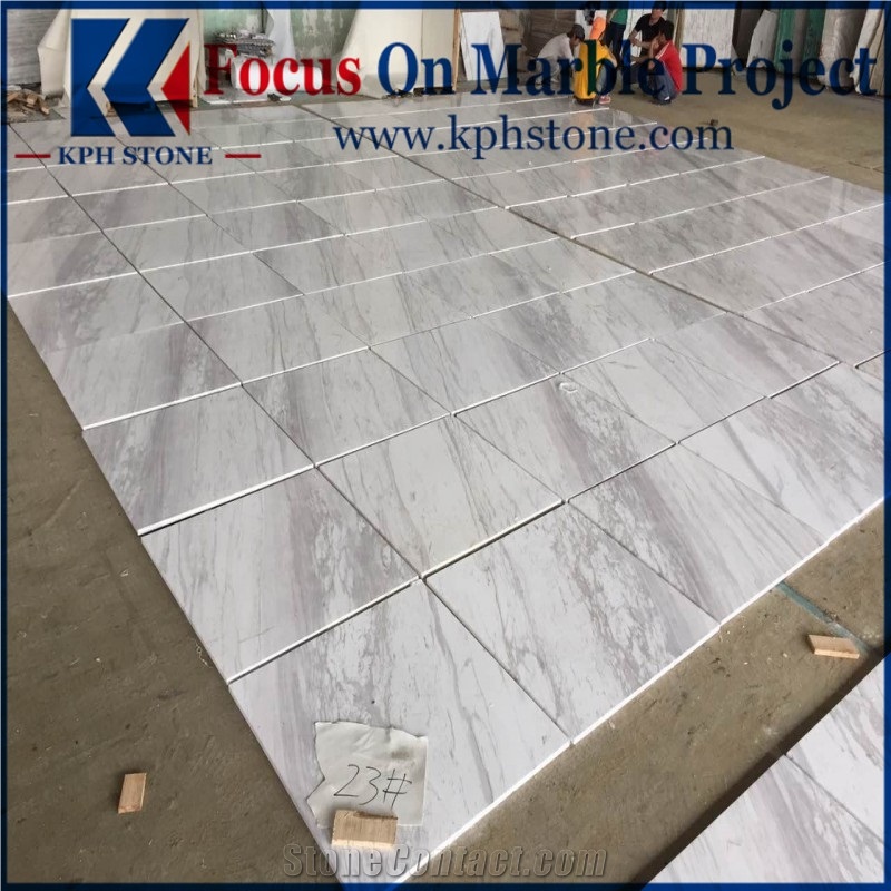 Volakas Venus White Marble Tiles Projects