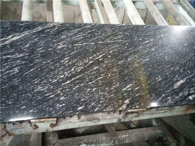 Zebra Black Granite Slabs & Tiles