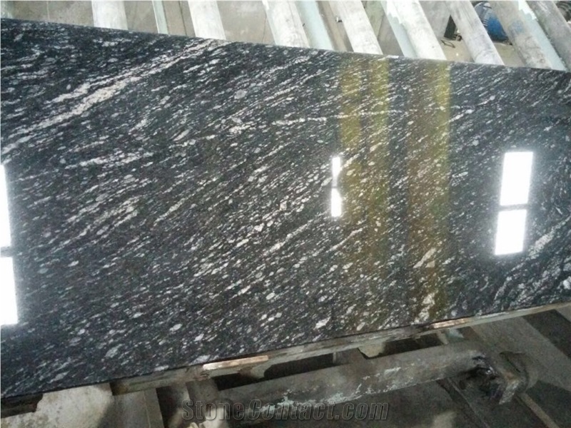 Zebra Black Granite Slabs & Tiles
