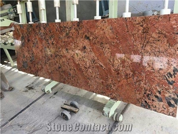 Alaska Red Granite Slabs