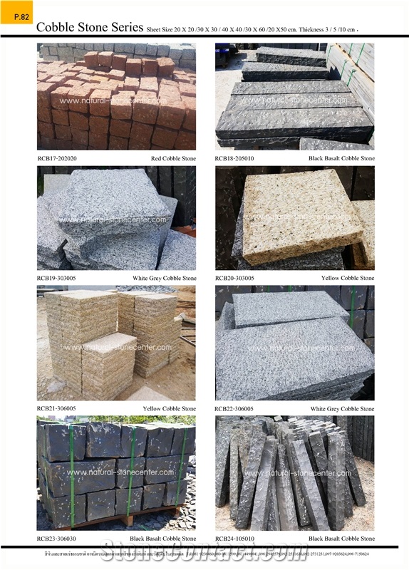 Black Basalt Cobble Stone Cubic Stone Paving Stone Cube Stone