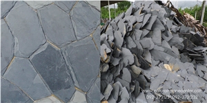 Black Slate Flagstone, Rustic Slate Flagstone