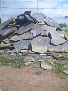 Black Slate Flagstone, Rustic Slate Flagstone