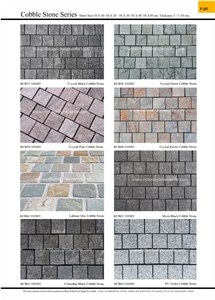 Cobble Stone Cubes Stone Pavers