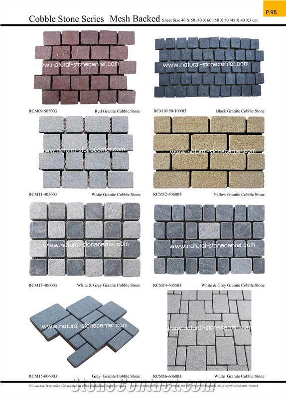Cubes Cobblestone Cube Stone Garden Stepping Pavers