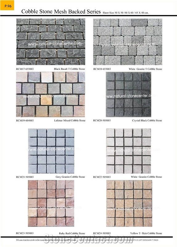 Cubes Cobblestone Cube Stone Garden Stepping Pavers