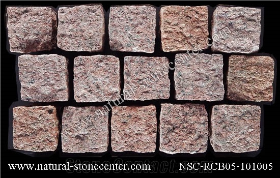 Granite Cobble Stone Cubes Stone Cobble Stone