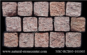 Granite Cobble Stone Cubes Stone Cobble Stone