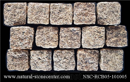 Granite Cobble Stone Cubes Stone Cobble Stone