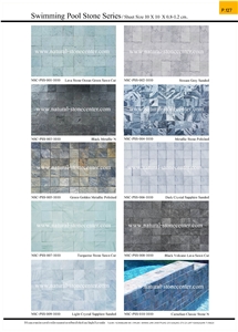 Swimming Pool Stone Pool Terraces Pool Wall Caps
