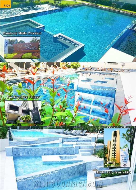 Swimming Pool Stone Pool Terraces Pool Wall Caps