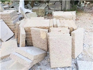 G682 Yellow Granite Garden Palisades