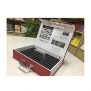 Bespoke Quartz Stone Sample Display Suitcase