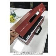 Bespoke Quartz Stone Sample Display Suitcase