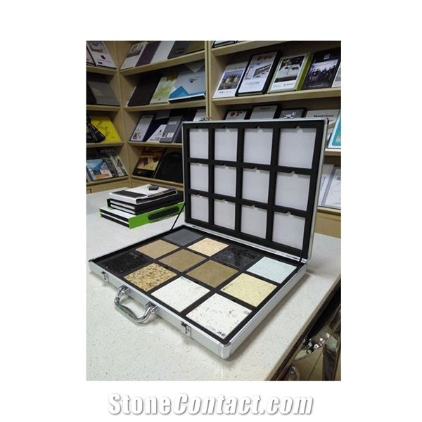 Glass Sample Case for Quartz Stone Px626