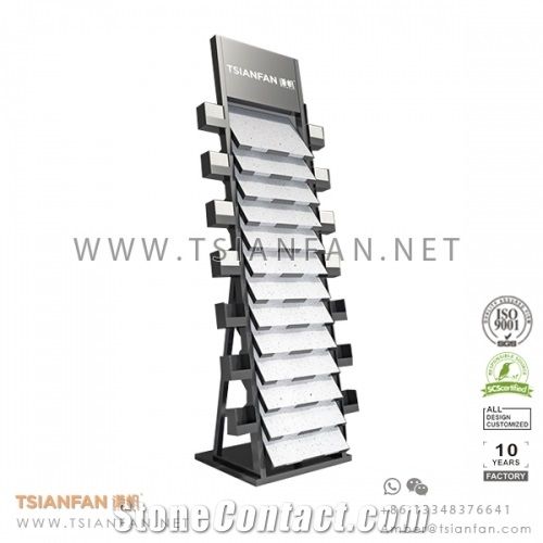 Natrual Stone Sample Display Tower Rack Srl226