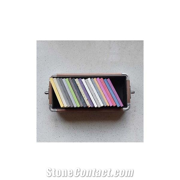 Stone Aluminum Display Case with Handle Px603