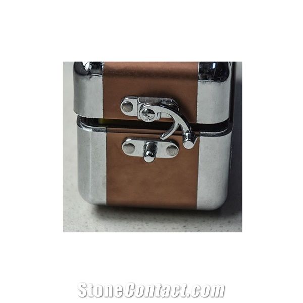 Stone Aluminum Display Case with Handle Px603