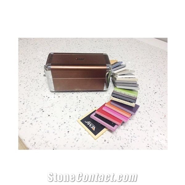 Stone Aluminum Display Case with Handle Px603