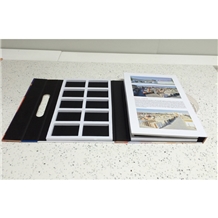 Stone Sample Presentation Folder for Quartz Py607
