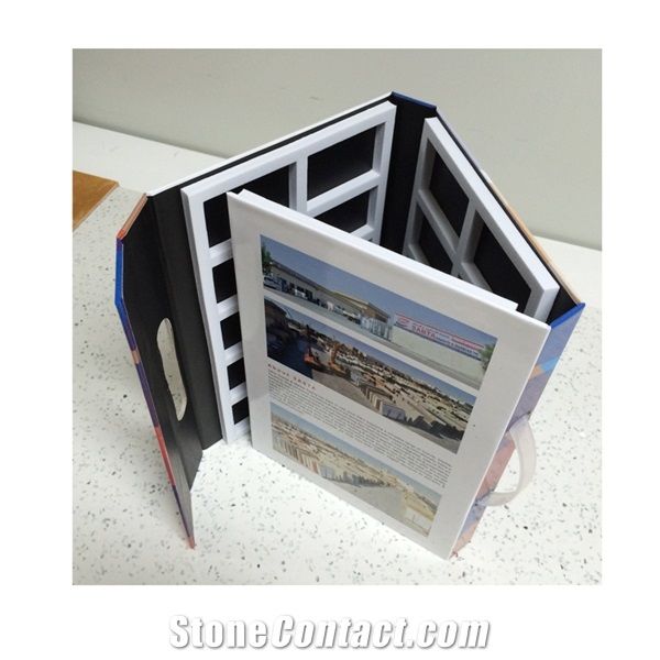 Stone Sample Presentation Folder for Quartz Py607