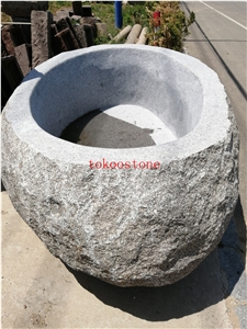 Granite Stone Water Trough for Garden/Park/Outdoor