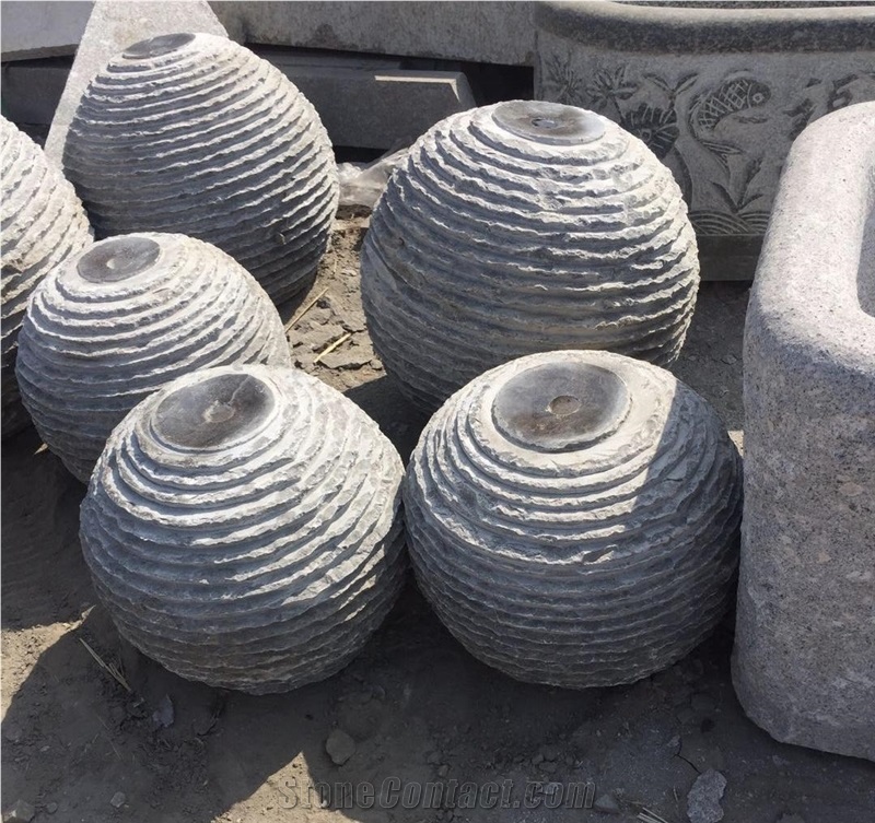 Granite Stone Water Trough/Pot for Garden