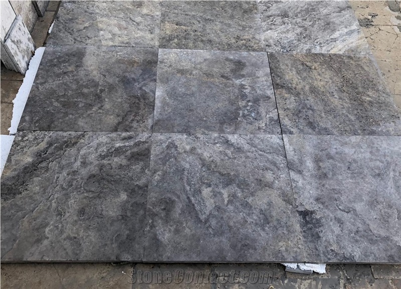 Silver Travertine