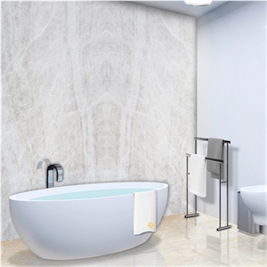 Taj Mahal Quartzite Slabs Fabrication Installation