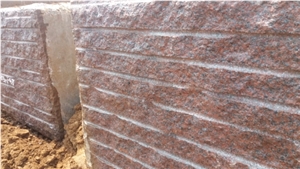 Ilkal Red Granite Block, India Red Granite