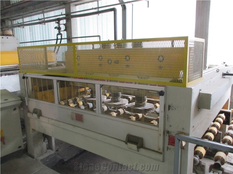 Barsanti Used Polishing Line for Granite 22 Granite Heads Year 2004