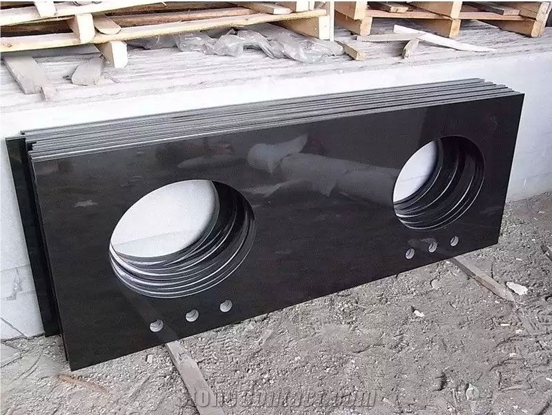 China Black Granite Vanity Top