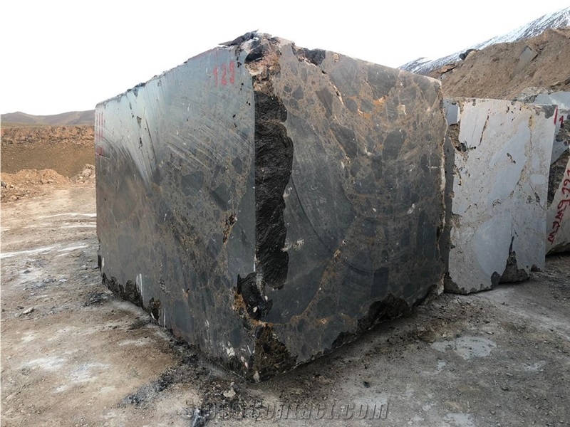 Black Marshall Marble Blocks