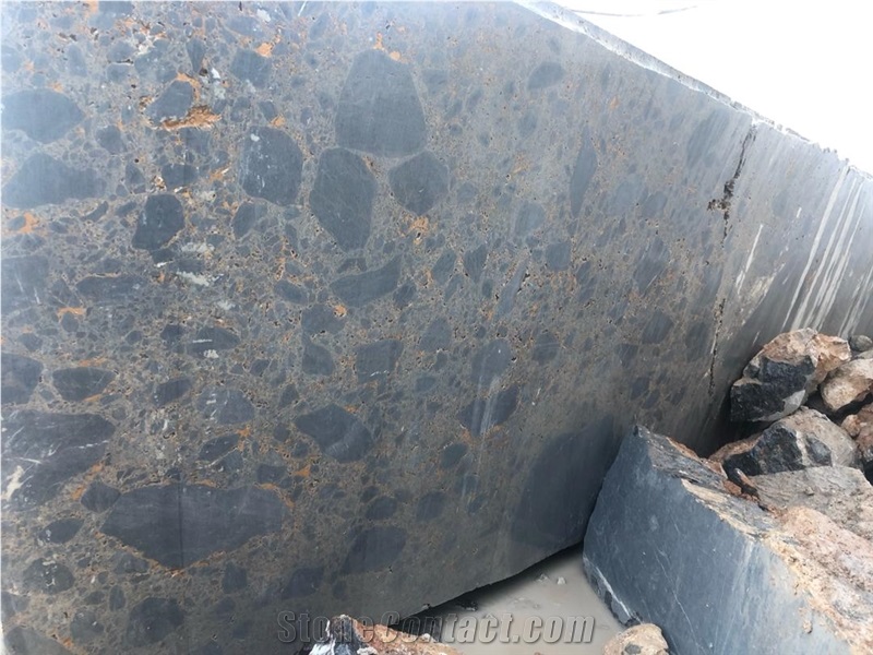 Black Marshall Marble Blocks
