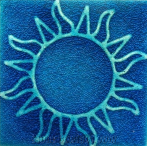 Handmade Tile- Hand Painted Porcelain Tile