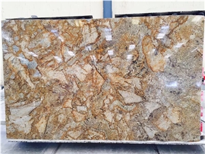 Alaska Gold Granite Slabs