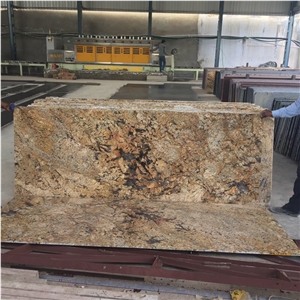 Alaska Gold Granite Slabs