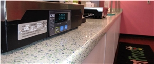 Geo Auckland Recycled Glass Surface Countertop