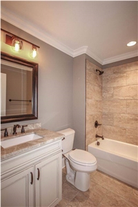 Emperador Light Marble Bathroom Vanity Top