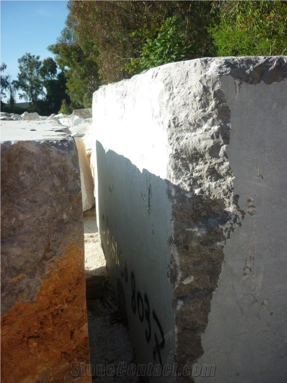 Billiemi Grey Marble Block, Grigio Billiemi Grey Stone Blocks