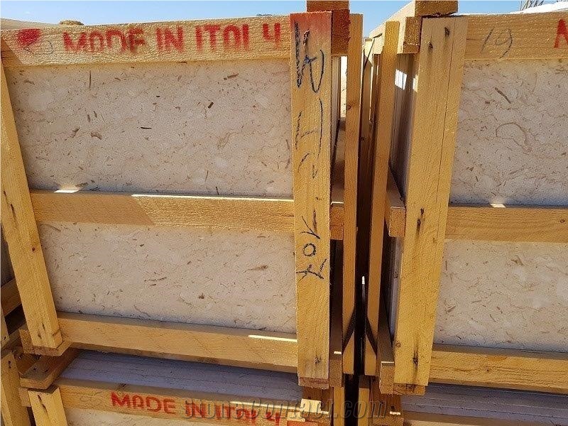 Perlato Di Sicilia / Italian Cream Marble Tiles & Slab